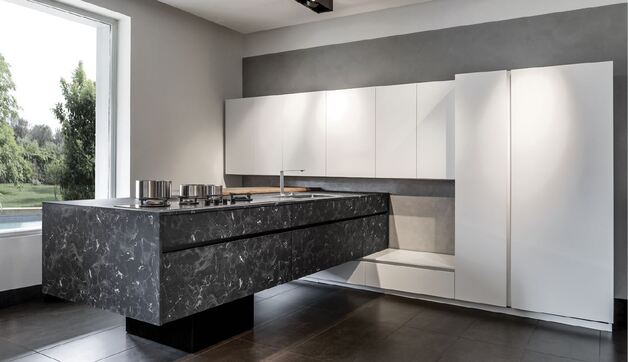 CUCINA TIME GOLA by GENTILI GROUP HPL &LACCATO OPACO